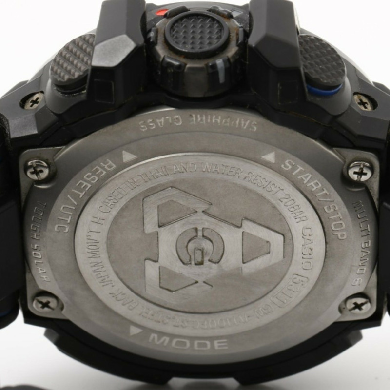 卡西歐 G-SHOCK MASTER OF G AIR GRAVITYMASTER GWA1100FC1AJF 黑色樹脂男士模擬手錶-3