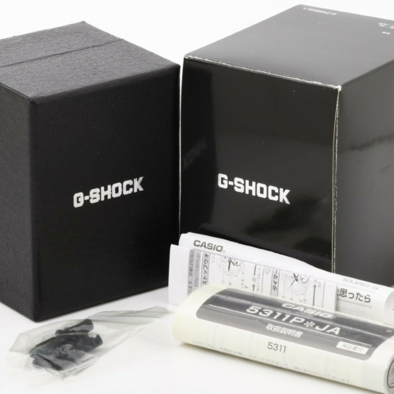 卡西歐 G-SHOCK MASTER OF G AIR GRAVITYMASTER GWA1100FC1AJF 黑色樹脂男士模擬手錶-7