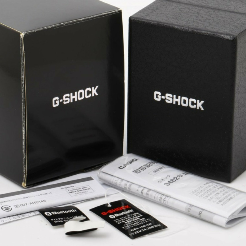 卡西歐 G-SHOCK GLIDE GBX100 系列黑色綠色樹脂/不鏽鋼男士數位手錶-6