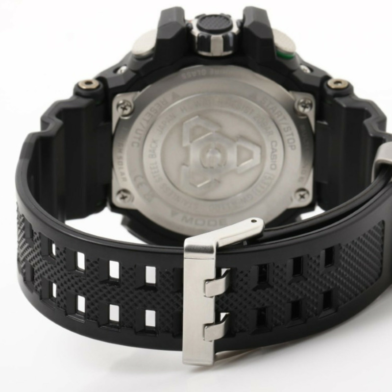 卡西歐 G-SHOCK MASTER OF G AIR GRAVITYMASTER GWA11001A3JF 黑色樹脂男士模擬手錶-4