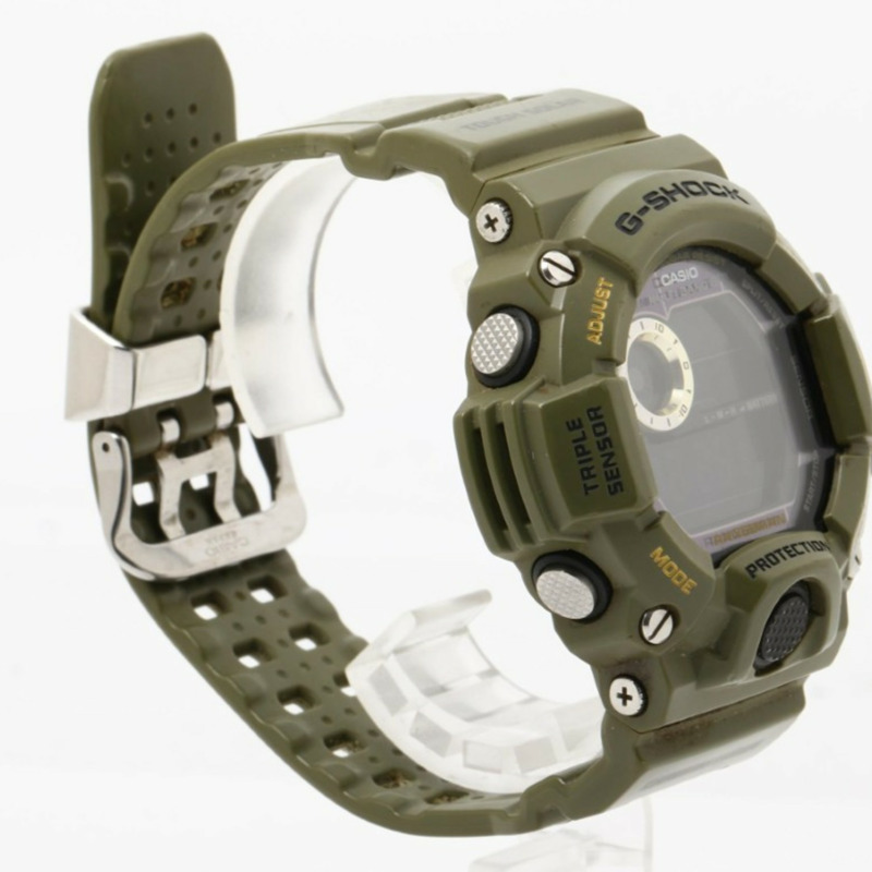 卡西歐 G-SHOCK Master of G Land Rangeman GW9400J 黑色卡其色樹脂男士數位手錶-2