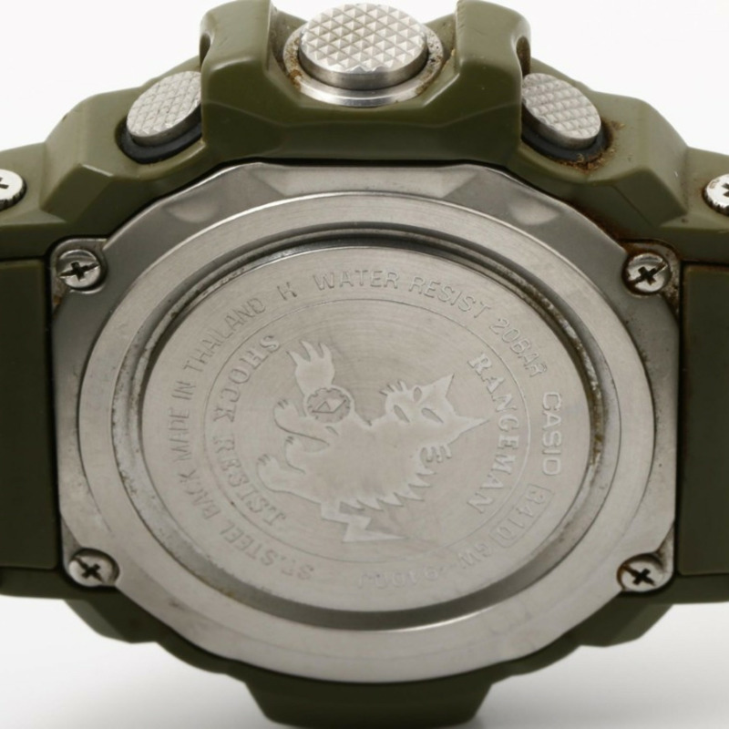 卡西歐 G-SHOCK Master of G Land Rangeman GW9400J 黑色卡其色樹脂男士數位手錶-3