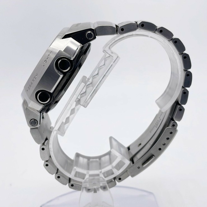 卡西歐 G-SHOCK 全金屬 AW500 系列 AWM500D1AJF 黑色銀色不銹鋼男士手錶-1