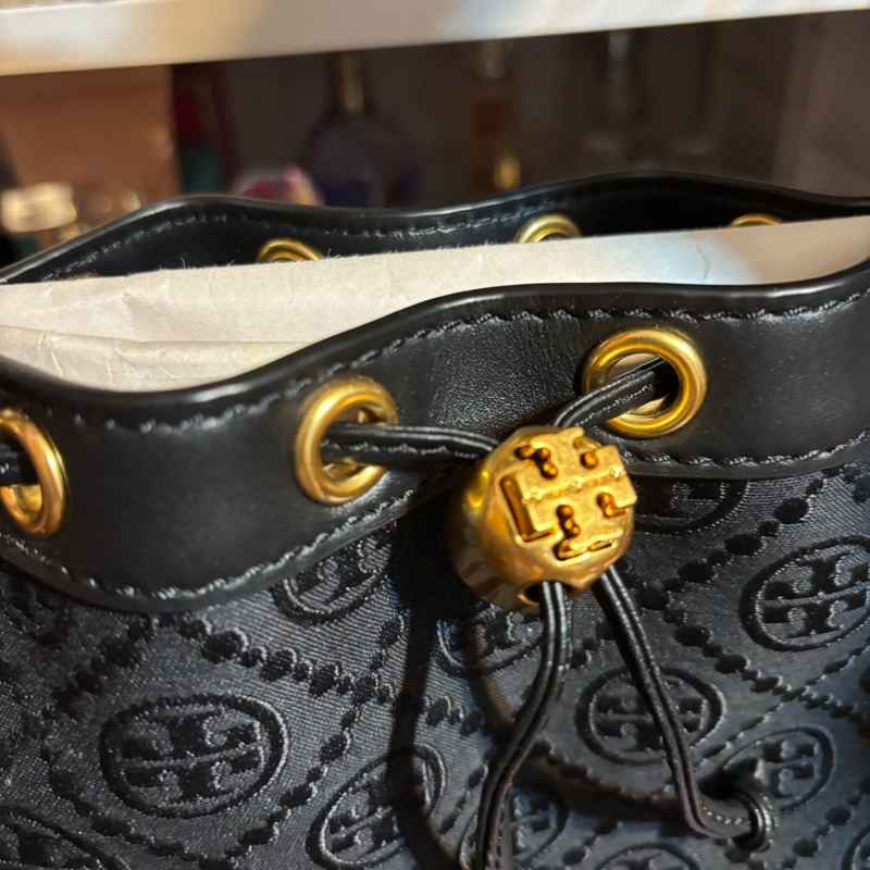 95新 Tory Burch 老花水桶包-1