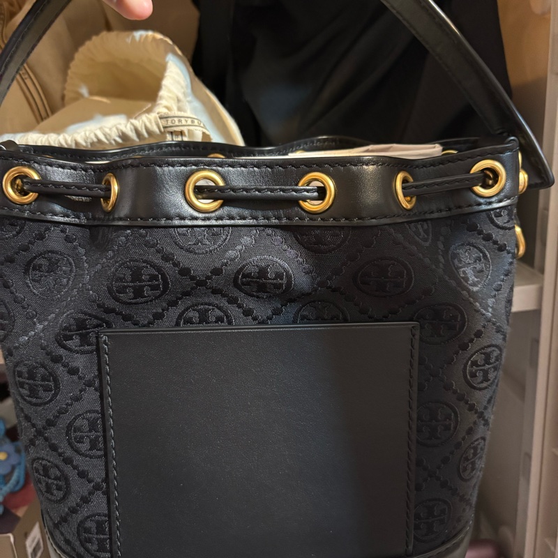 95新 Tory Burch 老花水桶包-3