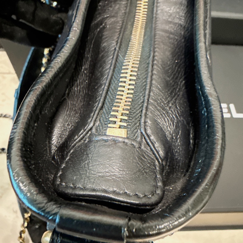 Chanel✨香奈兒流浪包 黑色小號 26開-20