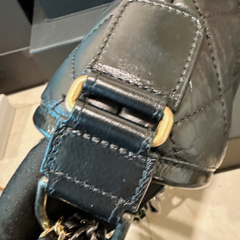 Chanel✨香奈兒流浪包 黑色小號 26開-26