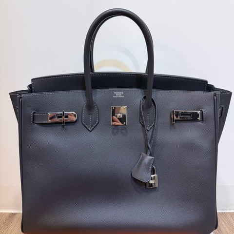 Hermès Birkin 35 黑  J刻