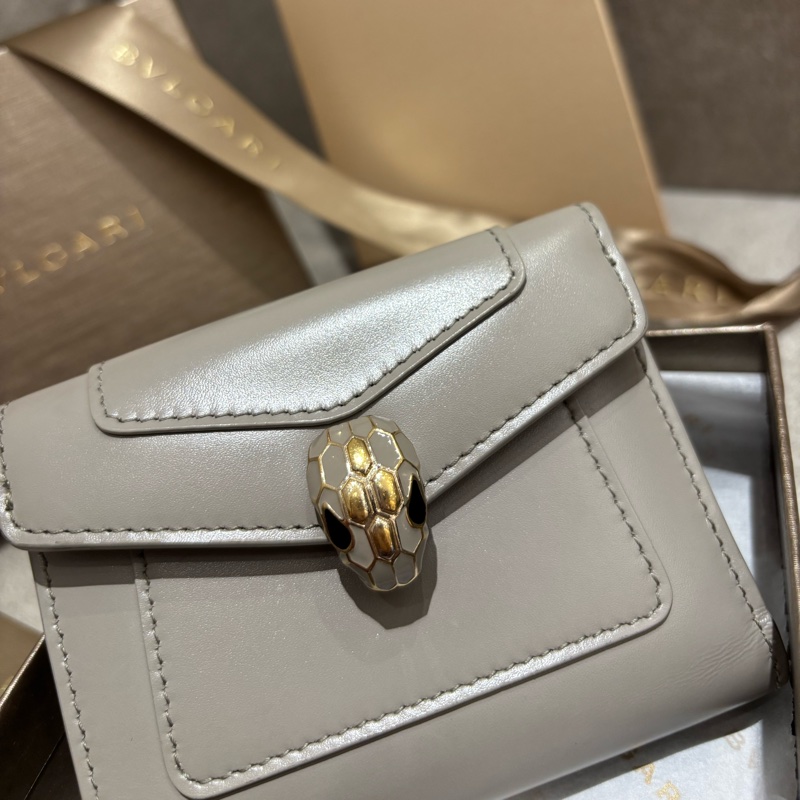 【✨大全配 專櫃購入$24600🇹🇼】  Bvlgari Serpenti Forever 系列 三折短夾-4