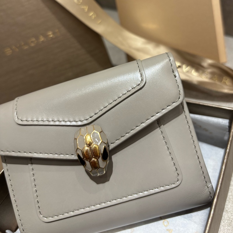 【✨大全配 專櫃購入$24600🇹🇼】  Bvlgari Serpenti Forever 系列 三折短夾-7