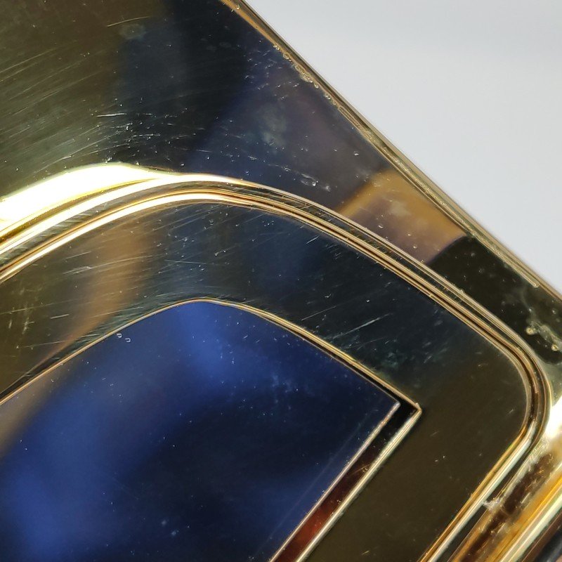 Gucci拼色雙G老花手拿包-10