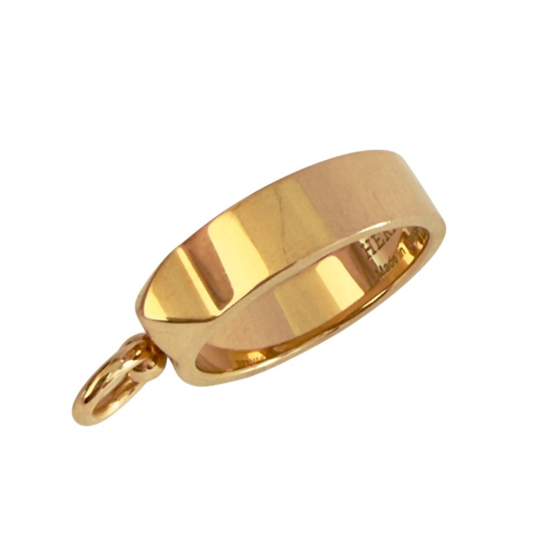 HERMES Collier de chien 18K玫瑰金 戒指-11