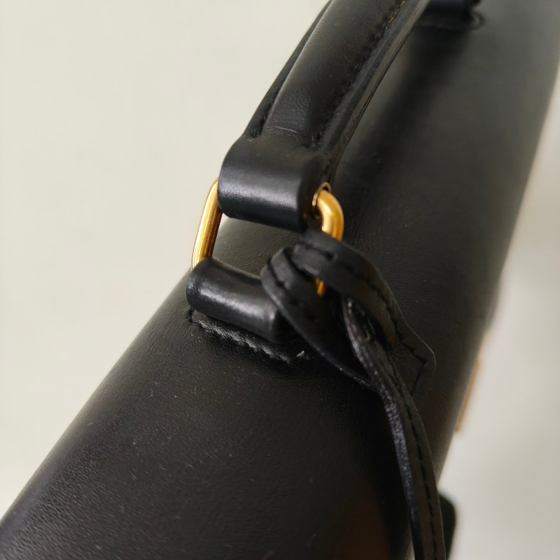 🫅女神購物節狂降（原$19800）‼️只到3/15⏰㊣✨YSL✨SAINT LAURENT 聖羅蘭 黑色 復古 壓釦 小方包 風琴包 小書包 手提包 肩背包 斜背包/二手精品/保證正品🌳二手樹屋🌳-18