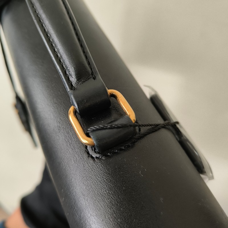 🫅女神購物節狂降（原$19800）‼️只到3/15⏰㊣✨YSL✨SAINT LAURENT 聖羅蘭 黑色 復古 壓釦 小方包 風琴包 小書包 手提包 肩背包 斜背包/二手精品/保證正品🌳二手樹屋🌳-19