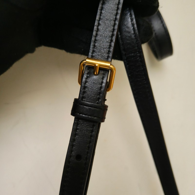 🫅女神購物節狂降（原$19800）‼️只到3/15⏰㊣✨YSL✨SAINT LAURENT 聖羅蘭 黑色 復古 壓釦 小方包 風琴包 小書包 手提包 肩背包 斜背包/二手精品/保證正品🌳二手樹屋🌳-56