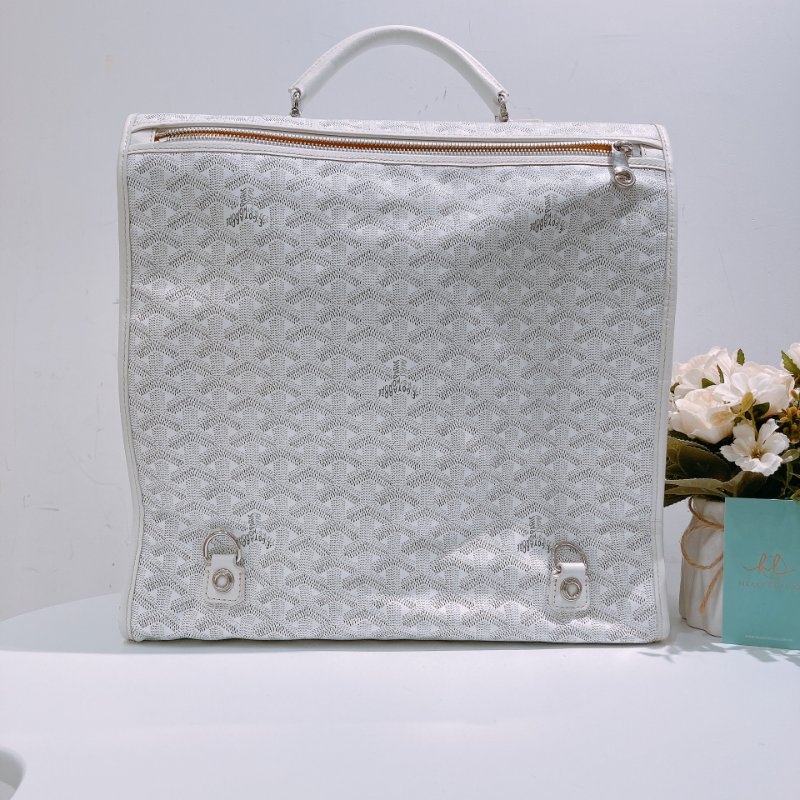 TW4765 Goyard 戈雅 雙肩 背包Sac Saint Leger Backpack Blanc-1