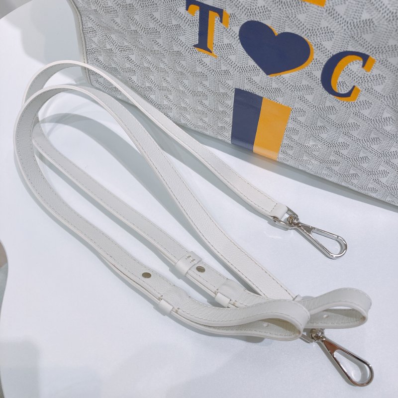 TW4765 Goyard 戈雅 雙肩 背包Sac Saint Leger Backpack Blanc-15