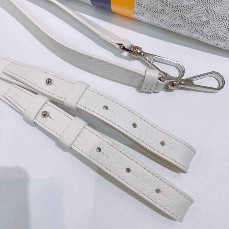 TW4765 Goyard 戈雅 雙肩 背包Sac Saint Leger Backpack Blanc-16