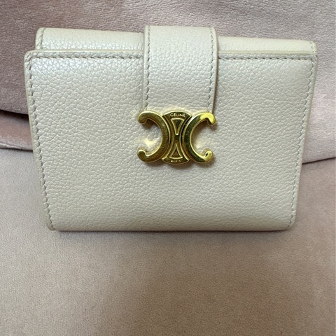 CELINE Triomphe Wallet 三折 + 有拉鍊零錢袋