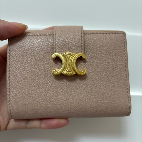 CELINE Triomphe Wallet 三折 + 有拉鍊零錢袋