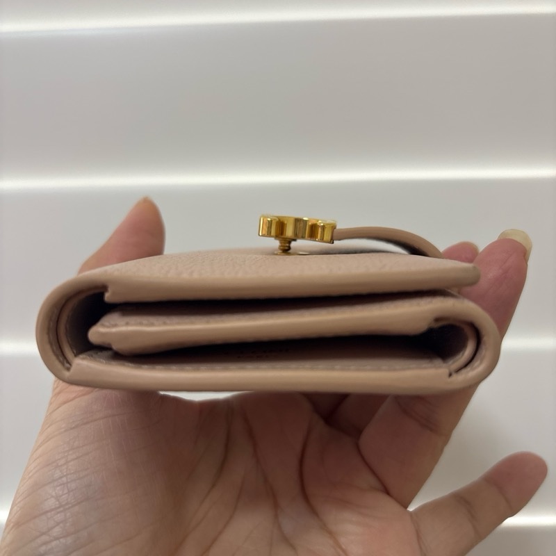 CELINE Triomphe Wallet 三折 + 有拉鍊零錢袋-3