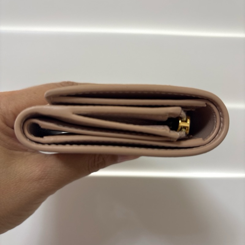 CELINE Triomphe Wallet 三折 + 有拉鍊零錢袋-4