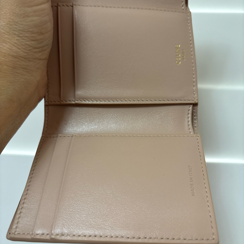 CELINE Triomphe Wallet 三折 + 有拉鍊零錢袋-14