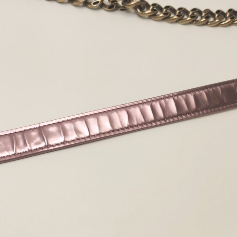 Dior Diorama盾牌包小號牛皮鉚釘盾形紋章搭扣單肩包-20