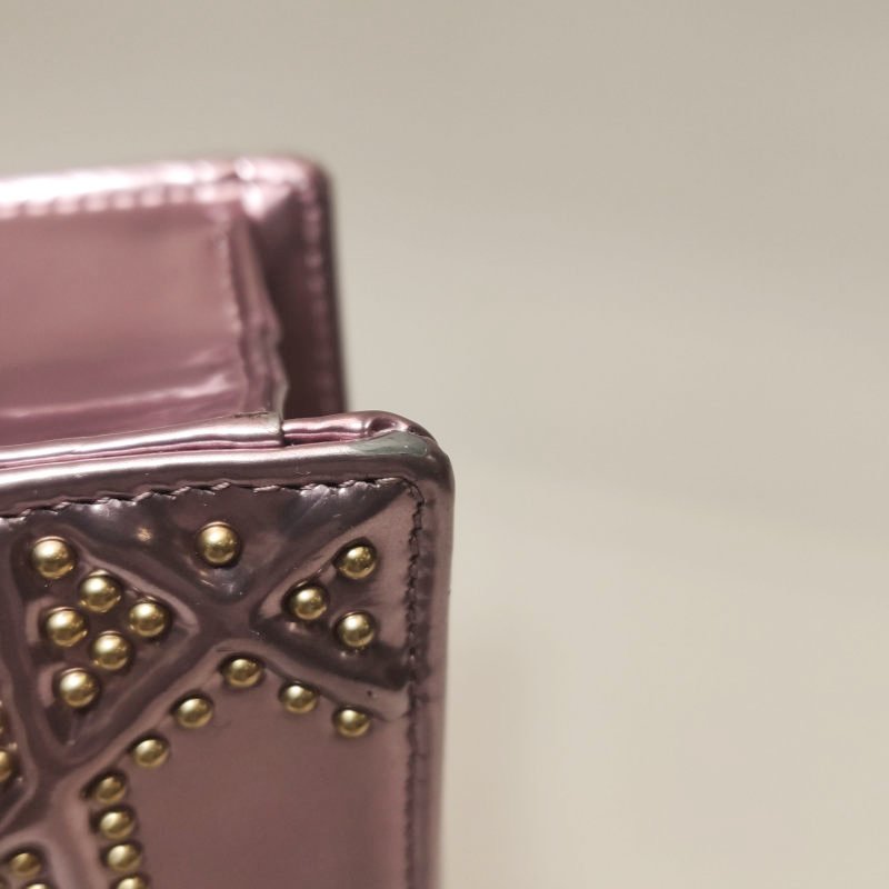 Dior Diorama盾牌包小號牛皮鉚釘盾形紋章搭扣單肩包-22