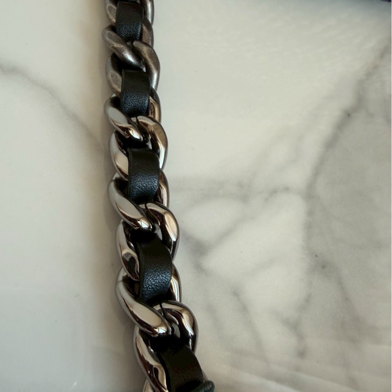 Chanel✨19 Bag針織花呢翻蓋手提包單肩包鏈條包 芯片款-31