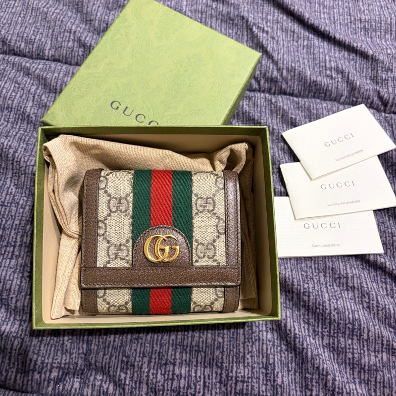 GUCCI 經典 Ophidia GG 系列短夾 598662 兩折短夾 經典款-12