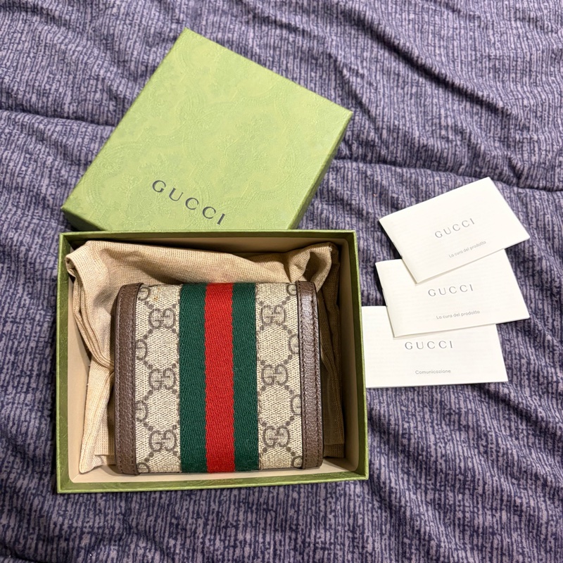GUCCI 經典 Ophidia GG 系列短夾 598662 兩折短夾 經典款-13