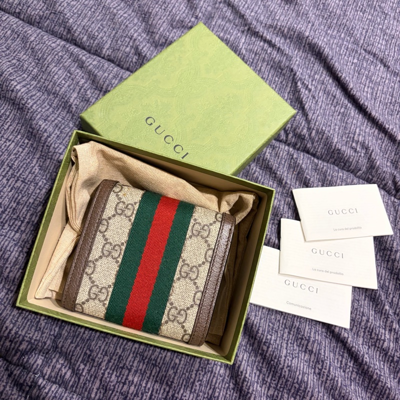 GUCCI 經典 Ophidia GG 系列短夾 598662 兩折短夾 經典款-14
