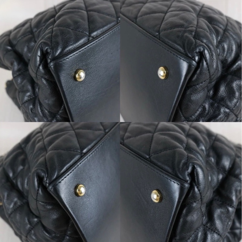 「JL精品代購」9新 Chanel 香奈兒 鏈條托特單肩包-9