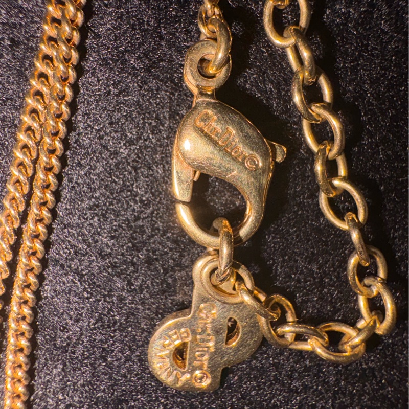 Christian Dior CD 繩圈項鍊-3