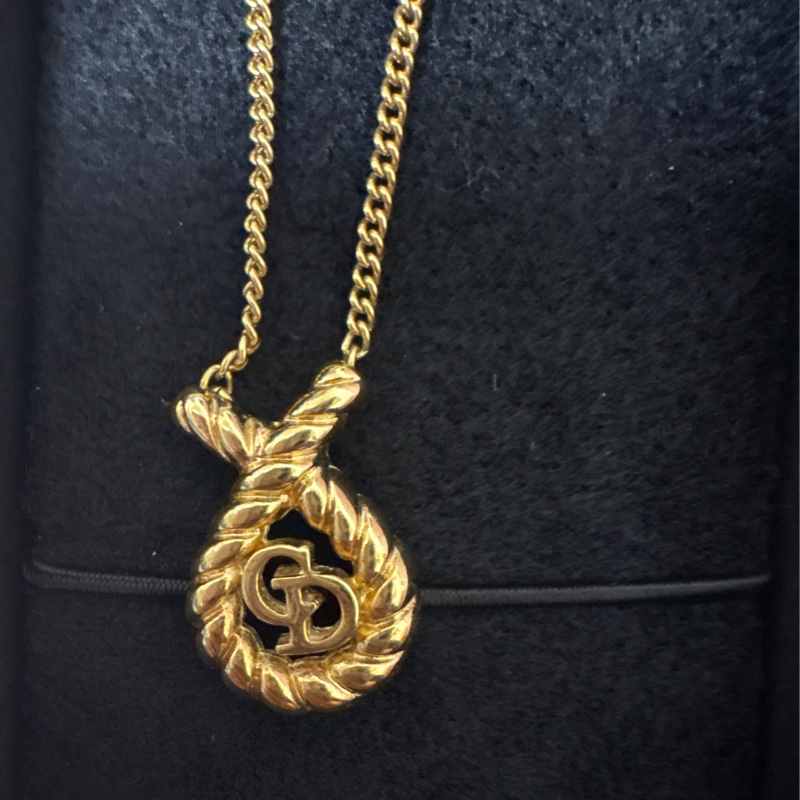 Christian Dior CD 繩圈項鍊-5