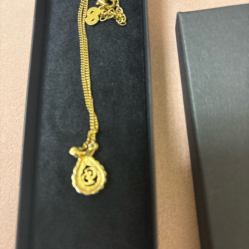 Christian Dior CD 繩圈項鍊-9