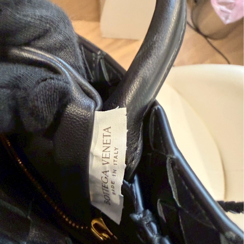 Bottega Veneta✨BV橫版Andiamo系列 Intrecciato編織磁釦手提包斜背包肩背包-23