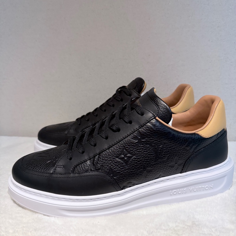 LOUIS VUITTON✨Beverly Hills 牛皮老花壓紋時尚板鞋 休閒鞋 有購證 男款 #9.5 #44-1