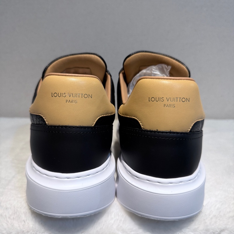 LOUIS VUITTON✨Beverly Hills 牛皮老花壓紋時尚板鞋 休閒鞋 有購證 男款 #9.5 #44-4