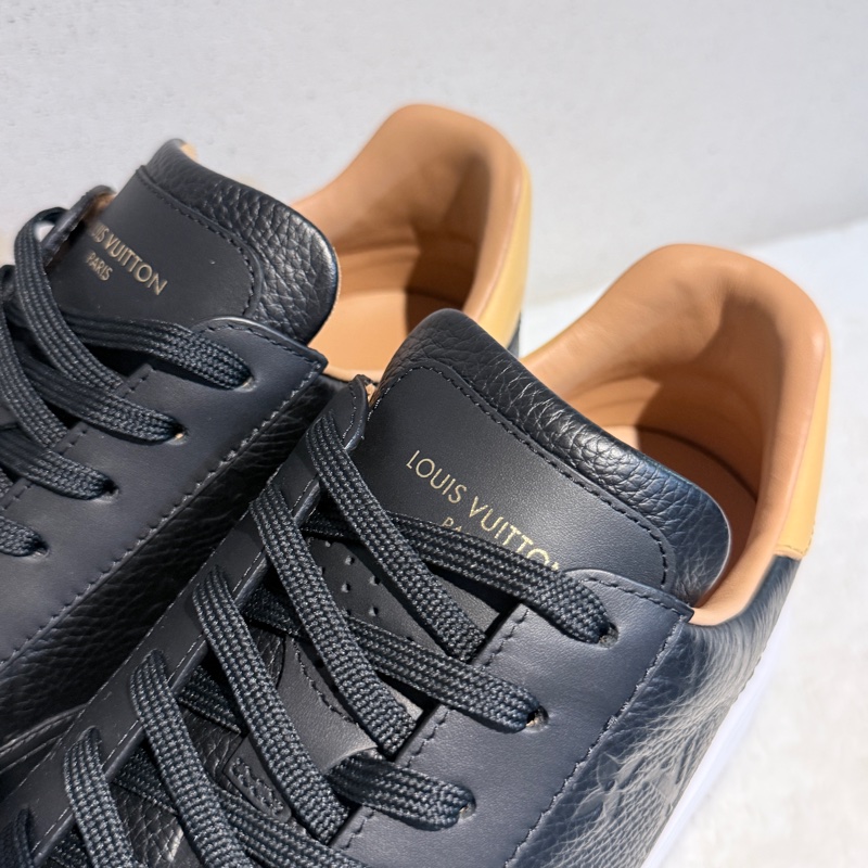 LOUIS VUITTON✨Beverly Hills 牛皮老花壓紋時尚板鞋 休閒鞋 有購證 男款 #9.5 #44-12