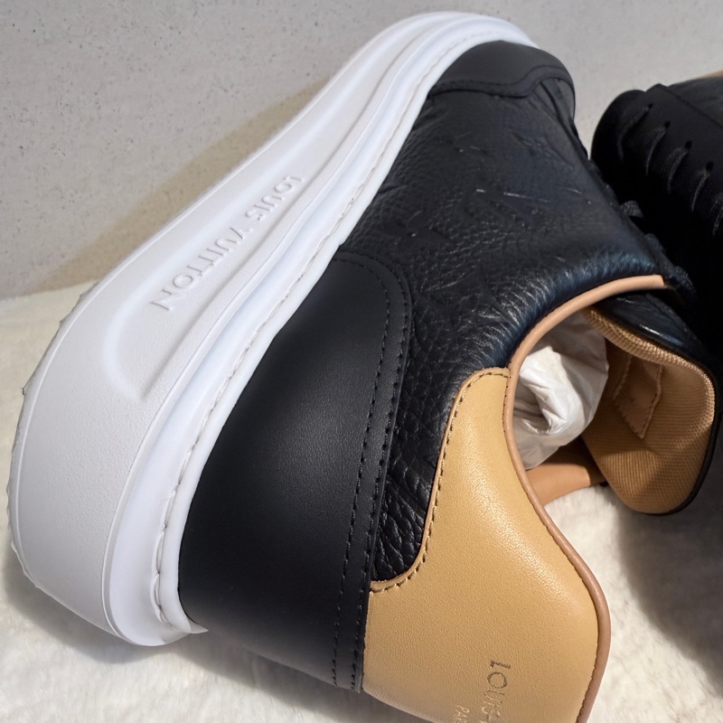 LOUIS VUITTON✨Beverly Hills 牛皮老花壓紋時尚板鞋 休閒鞋 有購證 男款 #9.5 #44-20