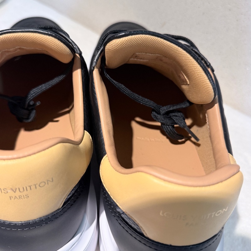 LOUIS VUITTON✨Beverly Hills 牛皮老花壓紋時尚板鞋 休閒鞋 有購證 男款 #9.5 #44-26