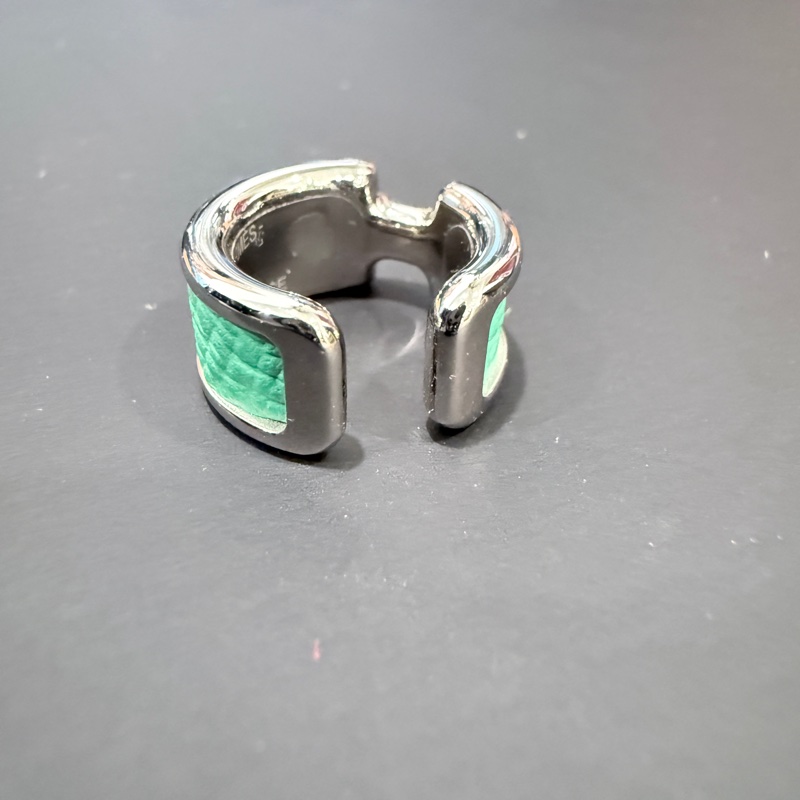 Hermes✨Olympe耳骨夾 小牛皮-6