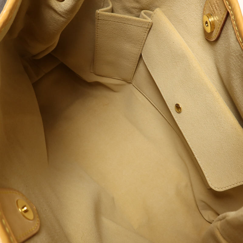 LOUIS VUITTON Monogram Galliera PM金扣肩背袋-4