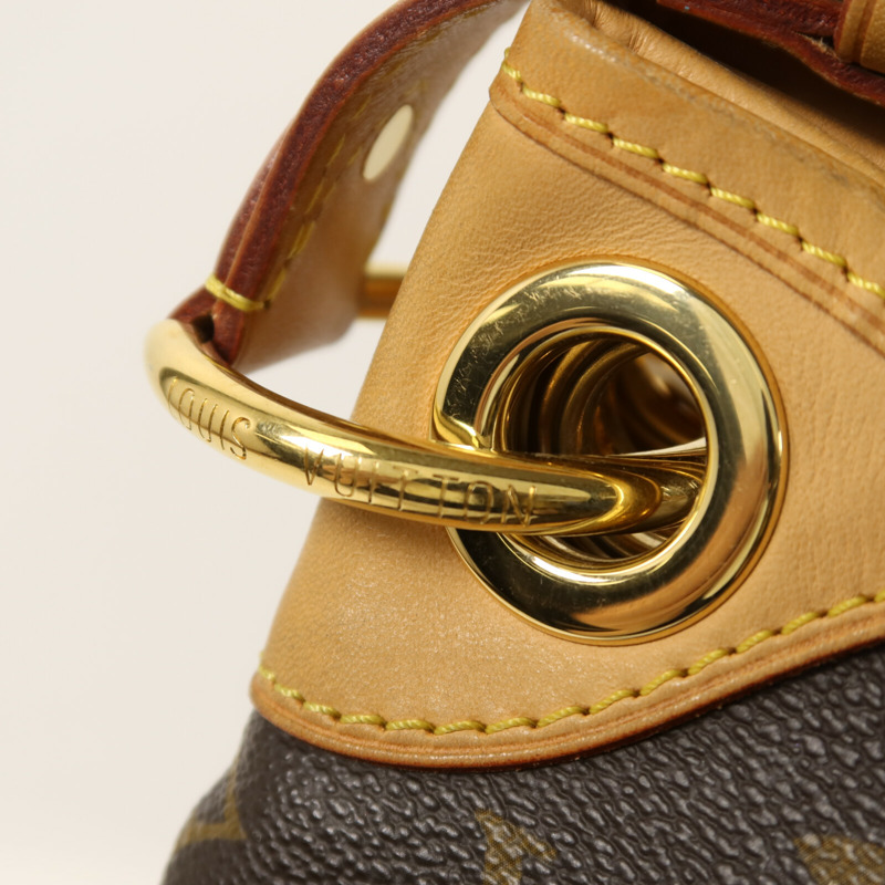 LOUIS VUITTON Monogram Galliera PM金扣肩背袋-9