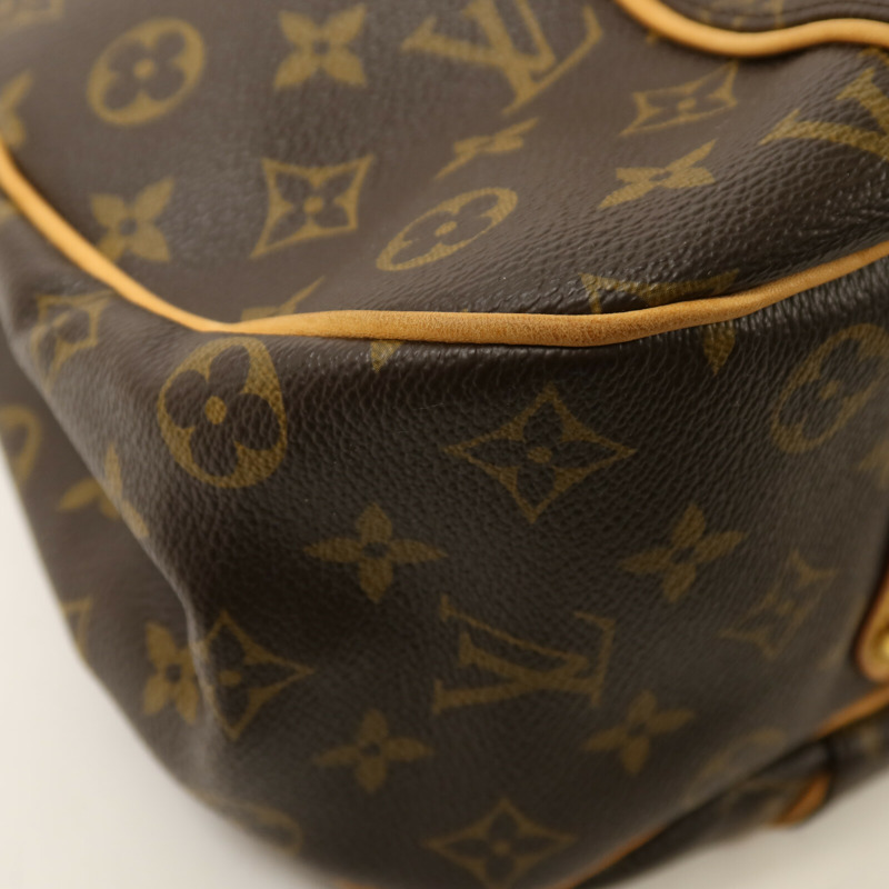 LOUIS VUITTON Monogram Galliera PM金扣肩背袋-10