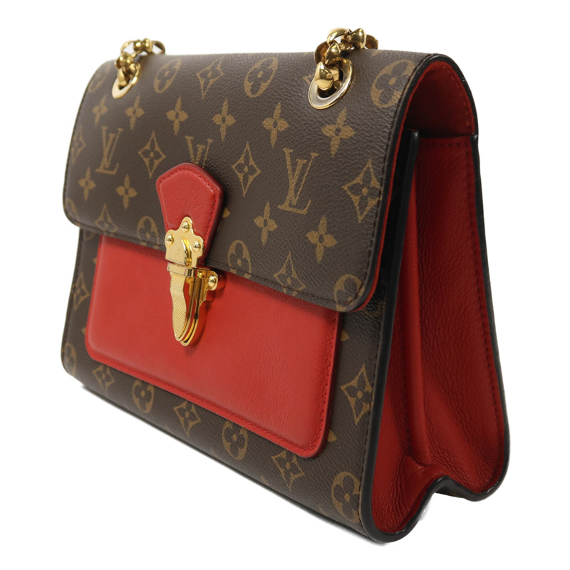 LOUIS VUITTON Monogram Victoire金扣鏈帶肩背袋-2