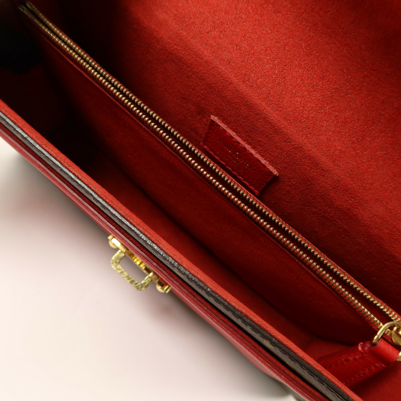 LOUIS VUITTON Monogram Victoire金扣鏈帶肩背袋-5