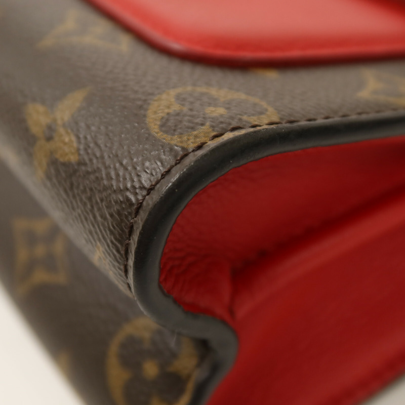 LOUIS VUITTON Monogram Victoire金扣鏈帶肩背袋-11